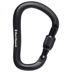 Black Diamond Rocklock Screwgate Carabiner - HMS Carabiner