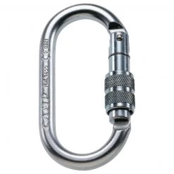 Oval Pro Lock - Steel Carabiner