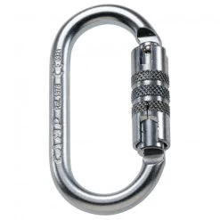 Steel Oval 2 Lock -Stahlkarabiner - Steel Carabiner